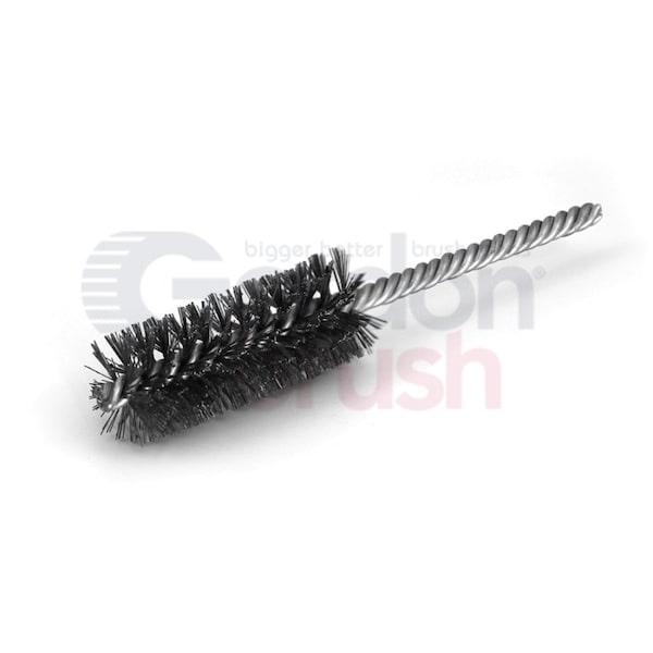 Gordon Brush 1" Brush D .010" Wire D Double Spiral Power Brush - Carbon Steel - 50255