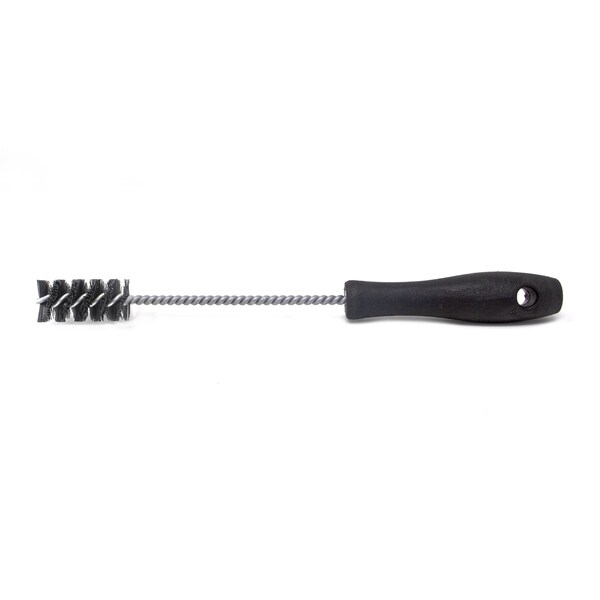 Brush Research Manufacturing 85N625WH 85 Series-For Closed Holes, .625" Dia., .014 Nylon, 1.5" Brush Part, 10" OAL, Plastic Handle - 85N625WH