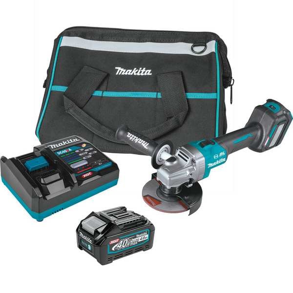 Makita XGT Brushless 4-1/2"/5" Grinde, 40V max - GAG04M1