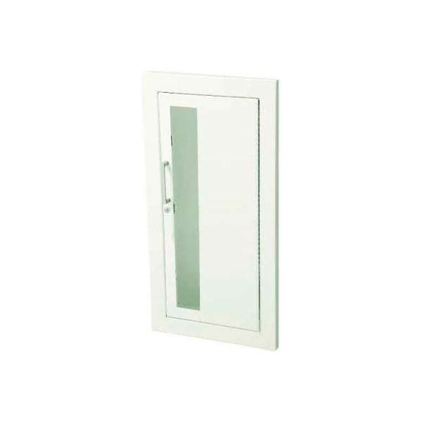 Activar Construction Products Group Activar Inc. Steel Fire Extinguisher Cabinet, Vertical Acrylic Window, Fully Recessed, Saf-T-Lok - 1815W10FX