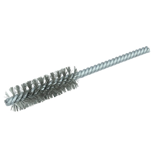 Weiler 5/8" Power Tube Brush .008" Stainless Steel Wire Fill 2" Brush Length - 21119