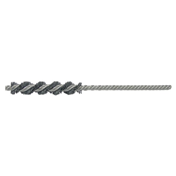 Weiler 11/16" Nylox Brush, .022/320SC Crimped Fill, 2" Brush Len - 21133