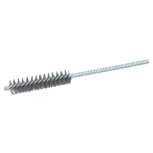 Weiler 3/8" Power Tube Brush, .003" Steel Fill, 1-1/2" Brush Length - 21342