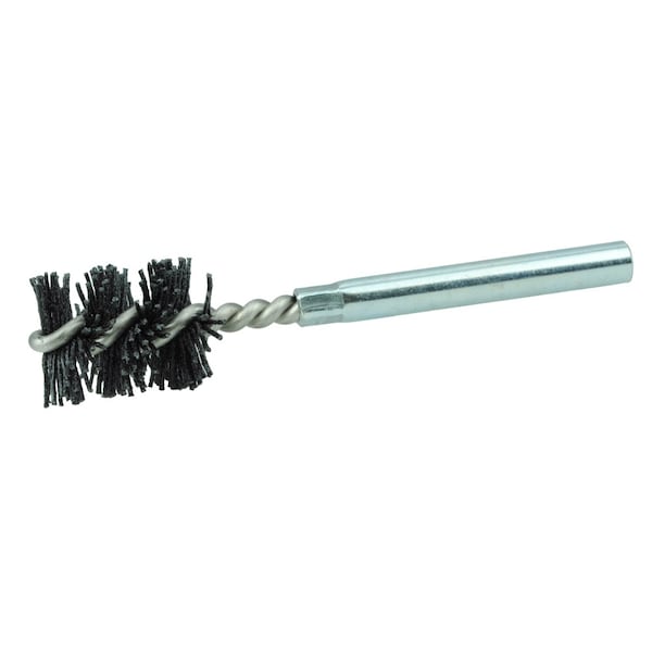 Weiler Burr-Rx 3/4"-Dia Brush, .026/120CG Crimped Fill, 1" Brush Len, 3-1/2" - 21762