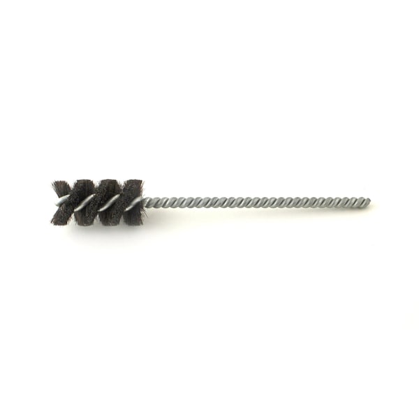 Brush Research Manufacturing 85H156 85 Series-For Closed Holes, .156" Dia., Natural, 1" Brush Part, 4" OAL, Cut For Power - 85H156