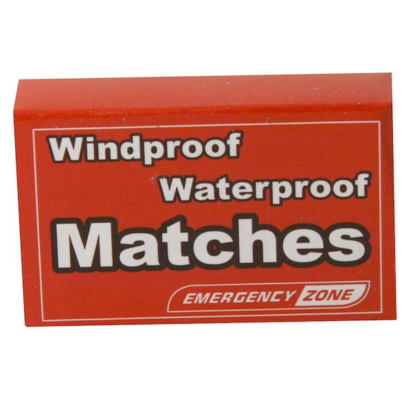 Emergency Zone Wind/Waterproof Matches - 208