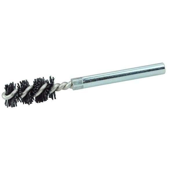 Weiler Burr-Rx 12MM-Dia Brush, .026/120CG Crimped Fill, 1" Brush Len, 3-1/2" - 22608
