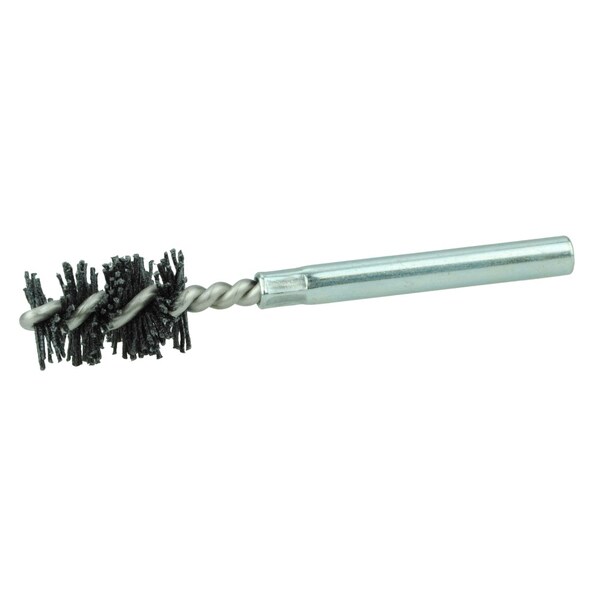 Weiler Burr-Rx 5/8"-Dia Brush, .026/120CG Crimped Fill, 1" Brush Len, 3-1/2" - 21761