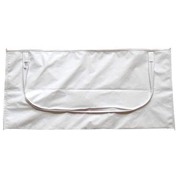 Classic Plastics Body Bag, 1/2" H x 28" L, White, PK24 - BBINFANT