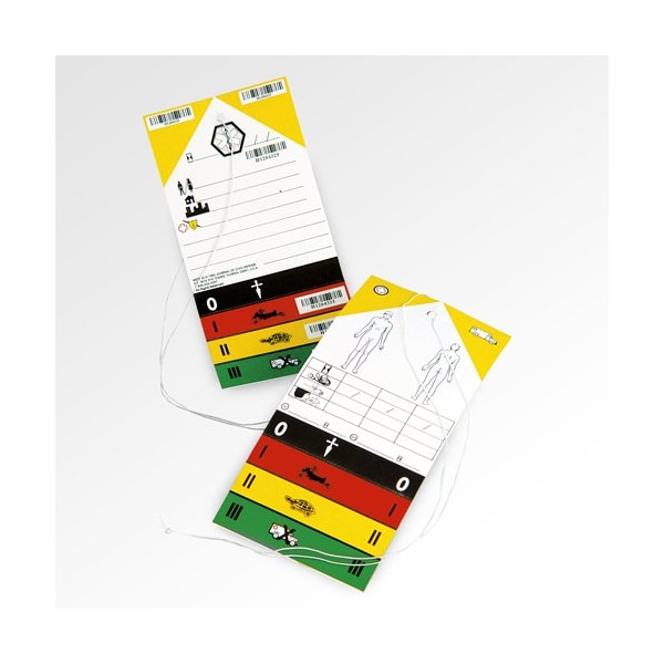 Propac TRIAGE TAG - D3107
