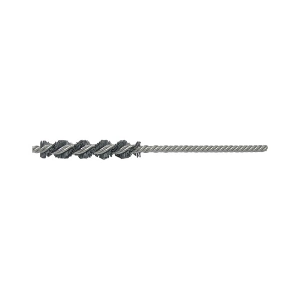 Weiler 1/2" Nylox Power Tube Brush, .022/320SC Crimped Fill, 2" Brush Length - 21130