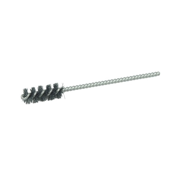 Weiler 3/8" Power Tube Brush, .004" Wire Fill, 1" Brush Length - 21082
