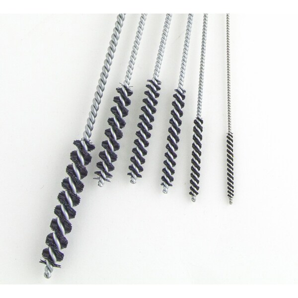 Brush Research Manufacturing 84NKITA, 6 Piece Brush Kit, Sizes Include Diameters .125" - .437", Nylon - 84NKITA