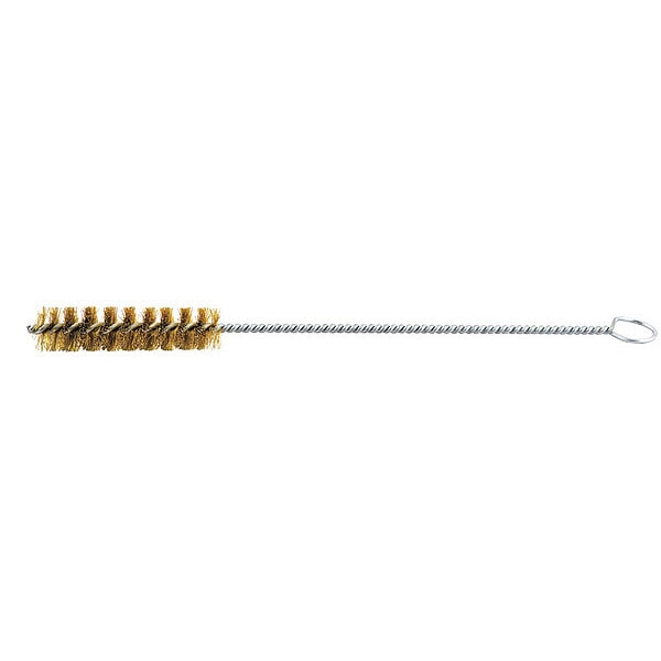 Zoro Select Tube Brush, 0.004" dia. Wire, Brass - 66254442975