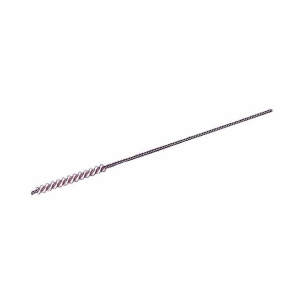 Nylox Tube Brush, Micro Abrasive, 0.05 in Brush Dia, 1/2 in Brush L, 4 in Overall L, Nylon/Silicate Fill,  - 26901