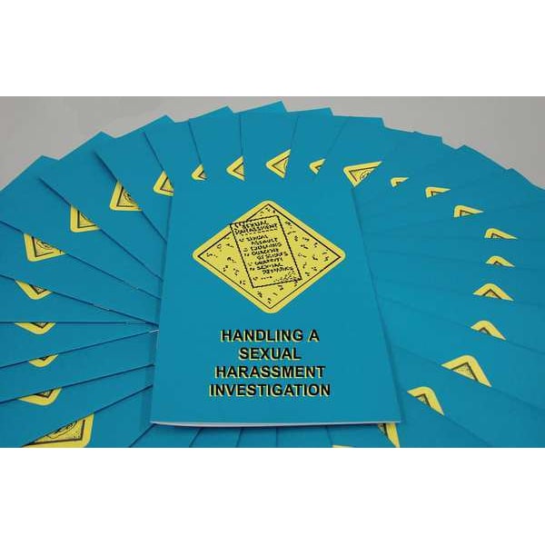 Marcom Marcom Training Booklet: Handling a Sexual Harassment Investigation, Includes One-Page Quiz, PK15 - B0000490EM