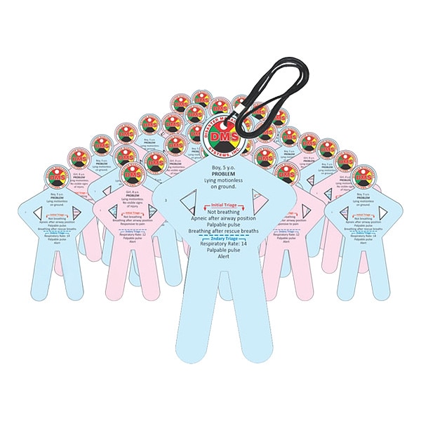 Disaster Management Systems Pediatric Patient Victim Cards, PK32 - DMS-05873