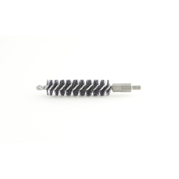Brush Research Manufacturing 92N344 Tube Brush With 8-32 Thread Shank, .344 Diameter, Nylon Filament - 92N344