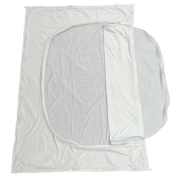 Classic Plastics Body Bag, 1/2" H x 49" L, Vinyl, PK10 - BBTORSO