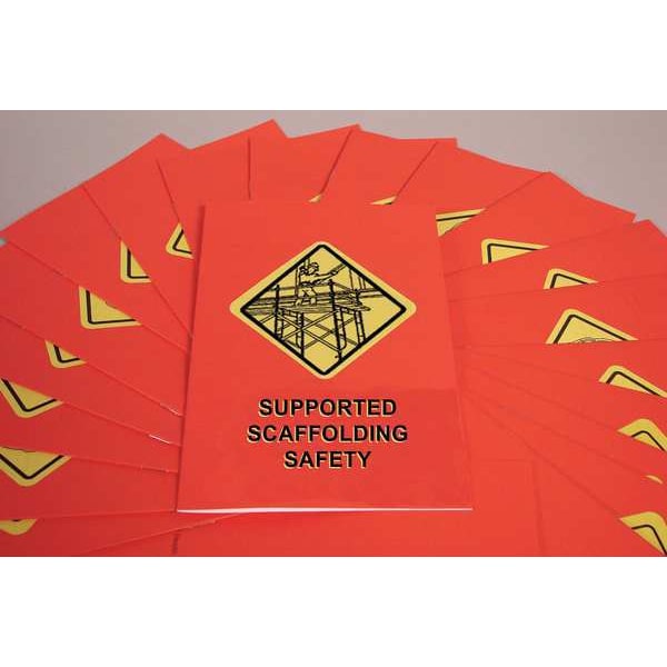 Marcom Marcom Training Booklet: Supported Scaffolding Safety, Includes One-Page Quiz, English/Spanish, PK15 - B000SPS0EX