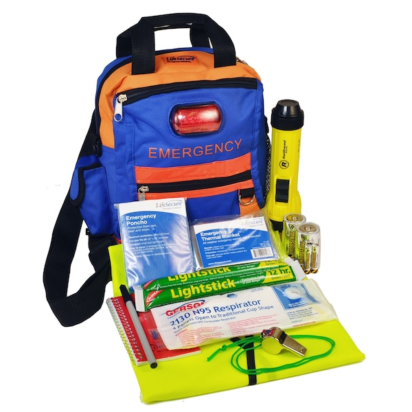 Lifesecure SchoolGuard Hi-Visibility Teacher & Staff School Emergency Kit - 37210