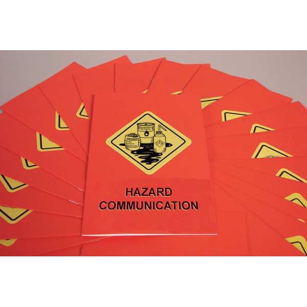 Marcom Marcom Training Booklet: Hazard Communication, Includes One-Page Quiz, English/Spanish, PK15 - B0001650EX