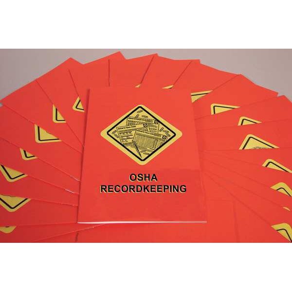 Marcom Marcom Training Booklet: OSHA Recordkeeping, Includes One-Page Quiz, English/Spanish, PK15 - B0000180EX