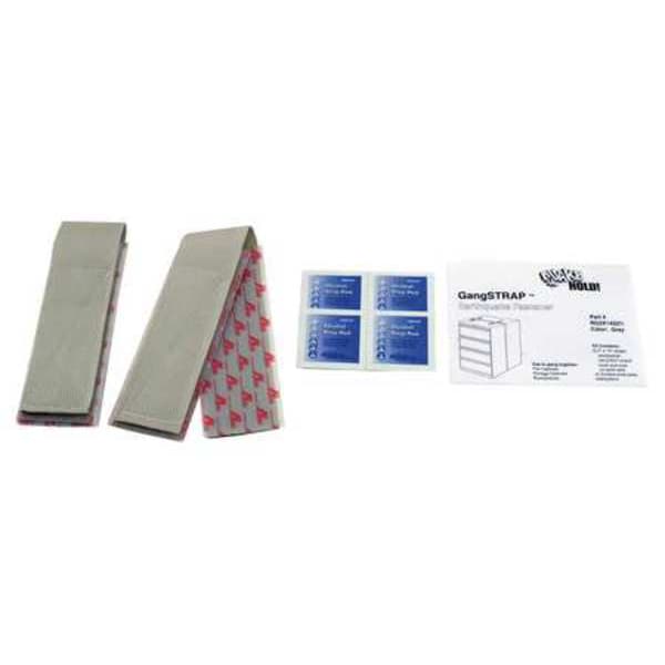 Quakehold! Ganging File Strap, Gray - RG.2X14.G.2.1