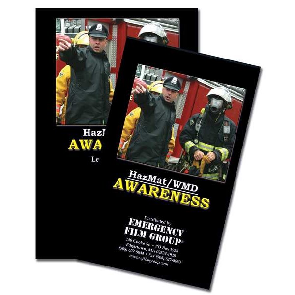 Emergency Film Group DVD, Chemical/HAZMAT Training, English - AW9601-DVD