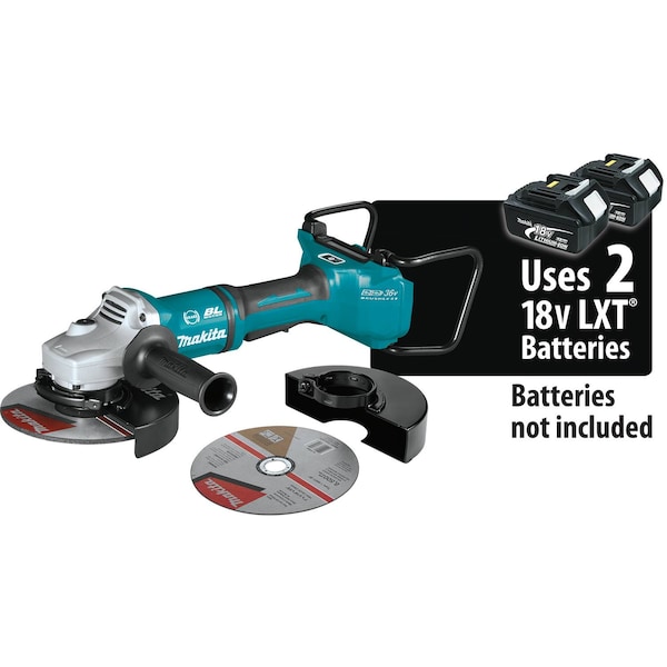 Makita LXT Brushless 7" Cut-Off/An, 36V (18V X2) - XAG22ZU1