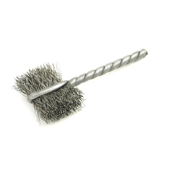 Brush Research Manufacturing BS500 Butterfly Brush, .500" Diameter, .005 SS Fill. 2.25" Overall Length. Cut For Power - BS500