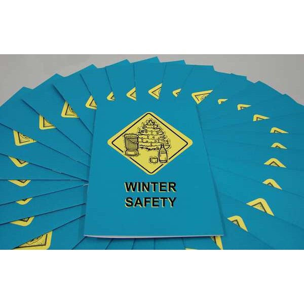 Marcom Marcom Training Booklet: Winter Safety, Includes One-Page Quiz, English/Spanish, PK15 - B000WIN0EM