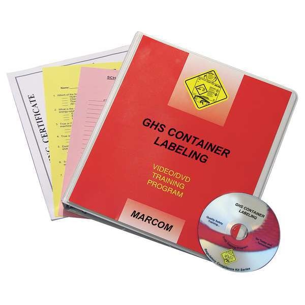 Marcom Safety Training DVD, Chemical/Hazmat - V0001569SO