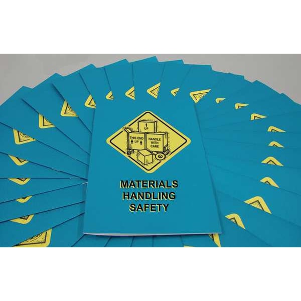 Marcom Marcom Training Booklet: Material Handling Safety, Includes One-Page Quiz, English/Spanish, PK15 - B000MHS0EM