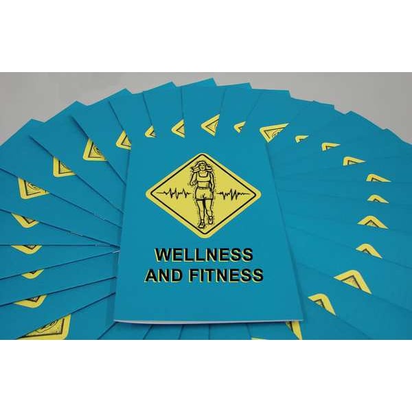 Marcom Marcom Training Booklet: Fitness and Wellness, Includes One-Page Quiz, English/Spanish, PK15 - B000FTW0EM