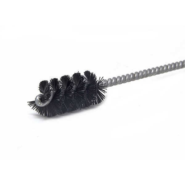 Brush Research Manufacturing 85N2000WH 85 Series-For Closed Holes, 2" Dia., .022 Nylon, 3" Brush Part, 18" OAL, Plastic Handle - 85N2000WH