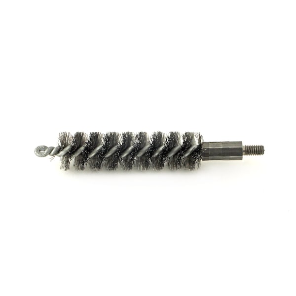 Brush Research Manufacturing 92C562 Tube Brush With 8-32 Thread Shank, .562 Diameter, Carbon Steel Fill - 92C562