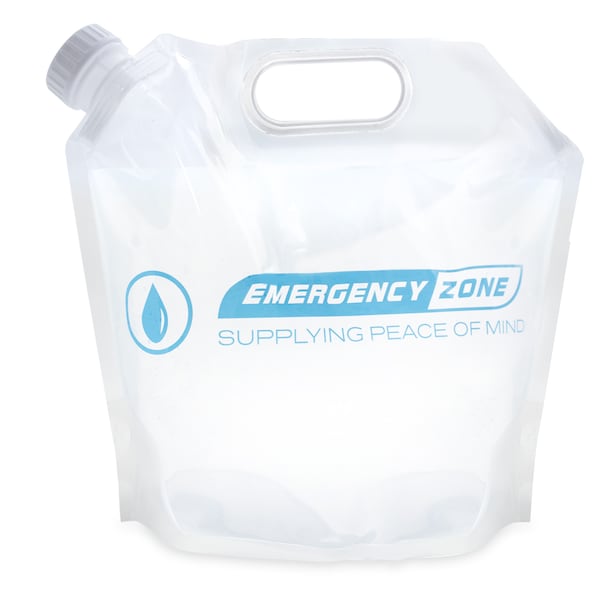 Emergency Zone Four 4L Water Pouches, w/20 Aquatabs - 356-4AQUA