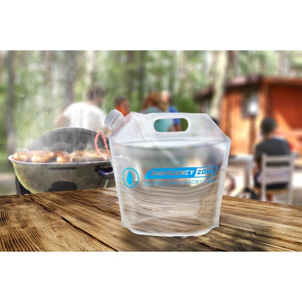 Emergency Zone Four 4L Water Pouches, w/20 Aquatabs - 356-4AQUA
