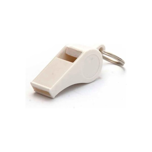 Kemp Usa Kemp Plastic Pea Whistle, White,  - 10-423-WHI