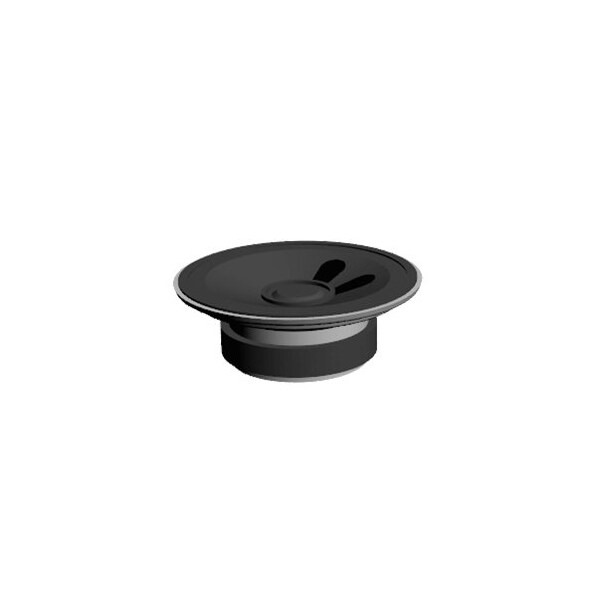 Cui Devices Speakers & Transducers 50 Mm, Round Frame, 0.25 W, 8 Ohm, Ferrite Magnet, Paper Cone, Speaker - GF0501