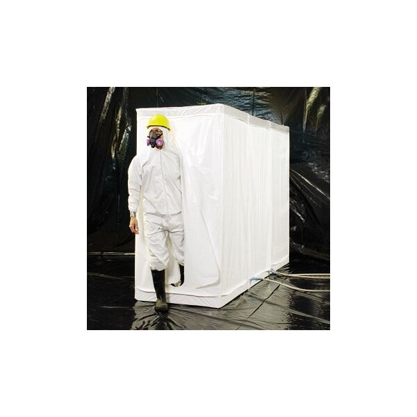 Grayling Industries GRAYLING 3 ROOM D-CON SHOWER 6 MIL, 2 PLY, WHITE - 1001005