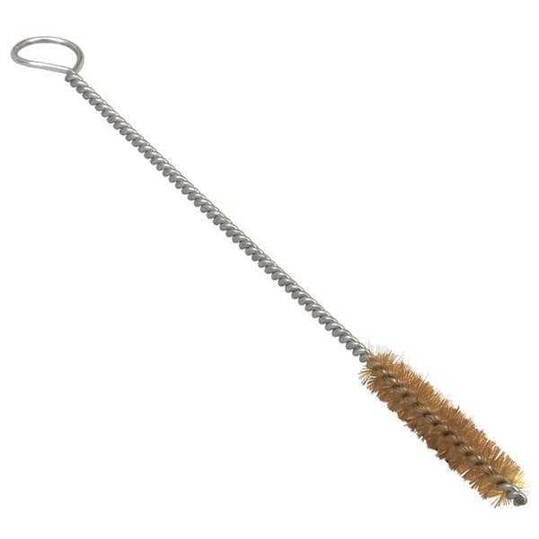 Tanis Brush Hand Tube Brush, .006, Brass, 5/16" dia. - 05037