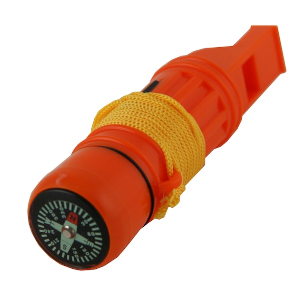 Emergency Zone Survival Whistle, 5-In-1 - 212