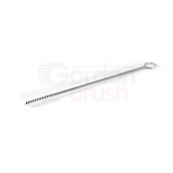 Gordon Brush .150" Diameter Nylon Fill Spiral Cleaning Brush with Ring end - TCN-6G-12