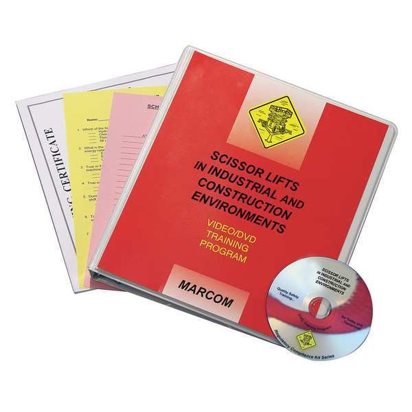 Marcom Training DVD, Scissor Lifts, English - V0001729EO