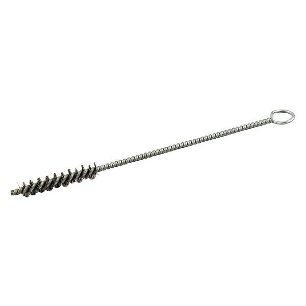 Norton Abrasives Tube Brush, 3/8" Brush Dia., 1/8" L Trim - 66252838946