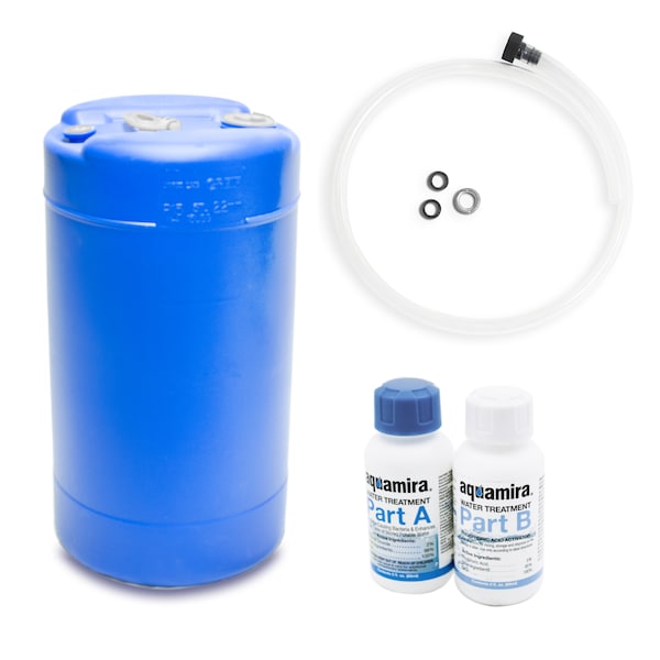 Emergency Zone Water Tank And Treatment Set, 15 gal. - 342