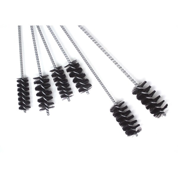 Brush Research Manufacturing BRM 84NKITC, 6 Piece Tube Brush Kit, Sizes Include Diameters 1.125" - 1.750", Nylon Fill - 84NKITC