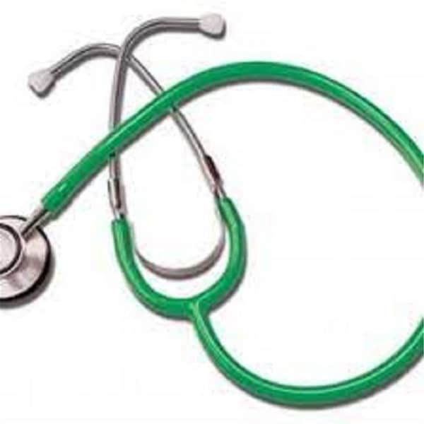 Gf Health Products GF Health Products 400GR 22 in. Dual Head Stethoscope; Green - 400GR